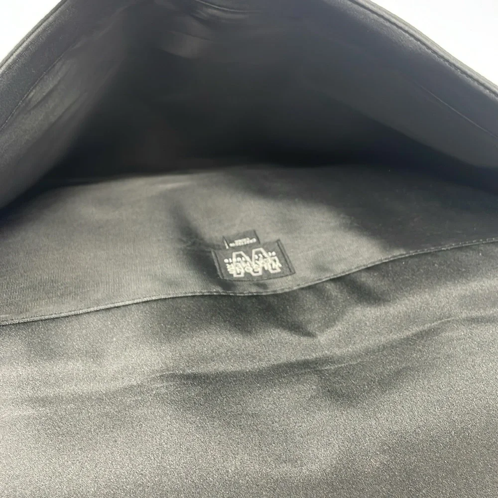 Wilson's Pelle Studio Briefcase Leather-Nylon Briefcase🖤